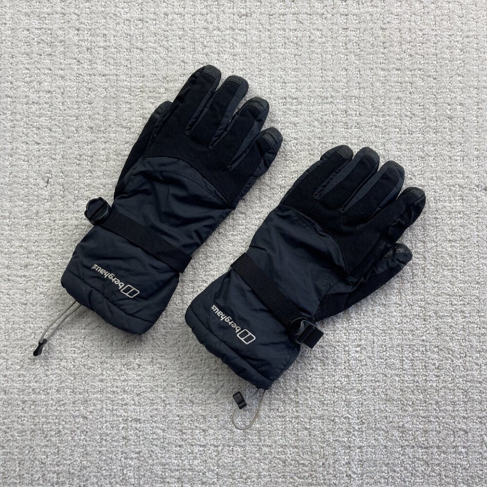 Berghaus Men's Gore-tex GTX Glove Sz M Black  Mountain Winter Mountaineering